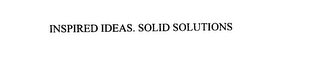 INSPIRED IDEAS.  SOLID SOLUTIONS logo