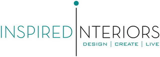 INSPIRED INTERIORS DESIGN CREATE LIVE logo