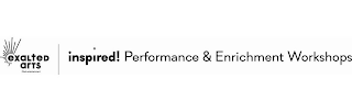 INSPIRED! PERFORMANCE & ENRICHMENT WORKSHOPS EXALTED ARTS GOD-ENTERTAINMENT logo