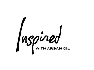 INSPIRED WITH ARGAN OIL logo