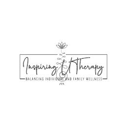 INSPIRING U THERAPY BALANCING INDIVIDUAL AND FAMILY WELLNESS logo