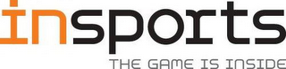 INSPORTS THE GAME IS INSIDE logo