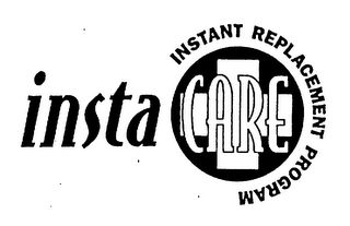 INSTA CARE INSTANT REPLACEMENT PROGRAM logo