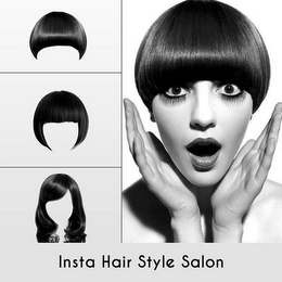 INSTA HAIR STYLE SALON logo