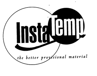 INSTA TEMP THE BETTER PROVISIONAL MATERIAL logo