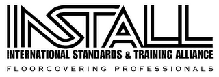 INSTALL INTERNATIONAL STANDARDS & TRAINING ALLIANCE FLOORCOVERING PROFESSIONALS logo