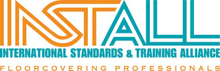 INSTALL INTERNATIONAL STANDARDS & TRAINING ALLIANCE FLOORCOVERING PROFESSIONALS logo
