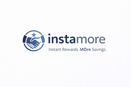 INSTAMORE INSTANT REWARDS. MORE SAVINGS. logo