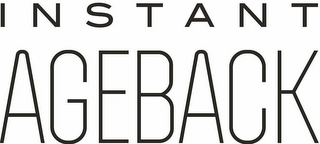 INSTANT AGEBACK logo