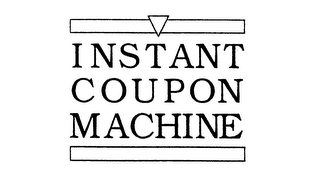 INSTANT COUPON MACHINE logo