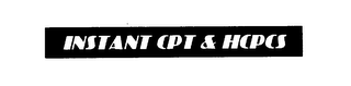 INSTANT CPT & HCPCS logo
