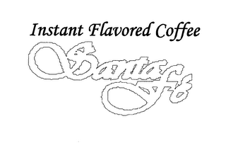 INSTANT FLAVORED COFFEE SANTA FE logo