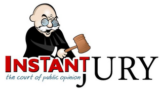 INSTANT JURY THE COURT OF PUBLIC OPINION logo