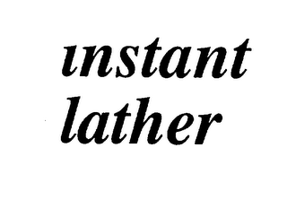 INSTANT LATHER logo