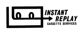 INSTANT REPLAY CASSETTE SERVICES logo