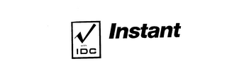 INSTANT WITH IDC logo