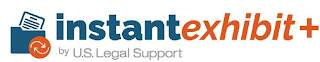 INSTANTEXHIBIT + BY U.S. LEGAL SUPPORT logo