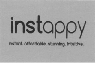 INSTAPPY INSTANT. AFFORDABLE. STUNNING.INTUITIVE. logo