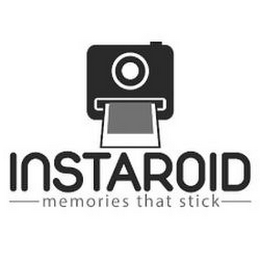 INSTAROID MEMORIES THAT STICK logo