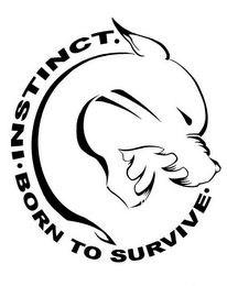 INSTINCT BORN TO SURVIVE logo