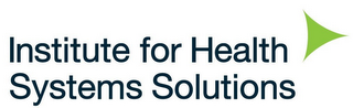 INSTITUTE FOR HEALTH SYSTEMS SOLUTIONS logo