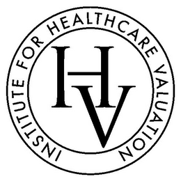 INSTITUTE FOR HEALTHCARE VALUATION IHV logo