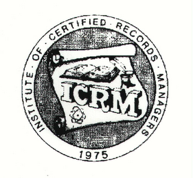 INSTITUTE OF CERTIFIED RECORDS MANAGERS logo