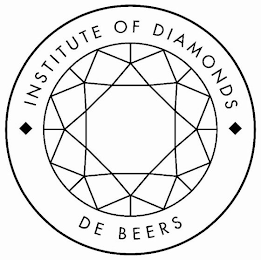 INSTITUTE OF DIAMONDS - DE BEERS logo