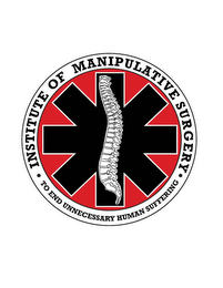 INSTITUTE OF MANIPULATIVE SURGERY TO END UNNECESSARY HUMAN SUFFERING logo