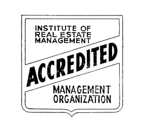 INSTITUTE OF REAL ESTATE MANAGEMENT ACCREDITED MANAGEMENT ORGANIZATION logo