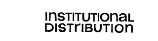 INSTITUTIONAL DISTRIBUTION logo