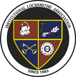 INSTITUTIONAL LOCKSMITHS' ASSOCIATION SINCE 1983 logo