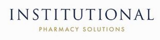 INSTITUTIONAL PHARMACY SOLUTIONS logo