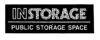 INSTORAGE PUBLIC STORAGE SPACE logo