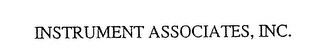 INSTRUMENT ASSOCIATES, INC. logo