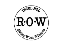 INSUL-ROL R.O.W GLIDING WOOD WINDOWS logo