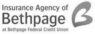 INSURANCE AGENCY OF BETHPAGE AT BETHPAGE FEDERAL CREDIT UNION B logo