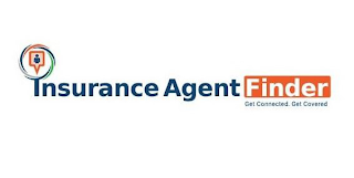 INSURANCE AGENT FINDER GET CONNECTED. GET COVERED logo