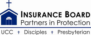 INSURANCE BOARD PARTNERS IN PROTECTION UCC DISCIPLES PRESBYTERIAN logo