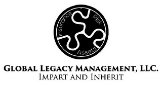 INSURANCE RISK ASSETS GLOBAL LEGACY MANAGEMENT, LLC. IMPART AND INHERIT logo