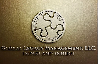 INSURANCE RISK ASSETS GLOBAL LEGACY MANAGEMENT, LLC. IMPART AND INHERIT logo