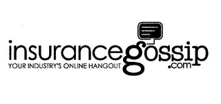 INSURANCEGOSSIP.COM YOUR INDUSTRY'S ONLINE HANGOUT logo