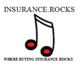 INSURANCE.ROCKS WHERE BUYING INSURANCE ROCKS logo