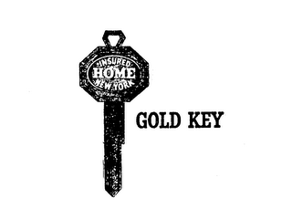INSURED HOME NEW YORK GOLD KEY logo