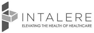 INTALERE ELEVATING THE HEALTH OF HEALTHCARE logo