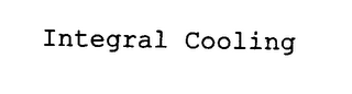 INTEGRAL COOLING logo
