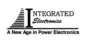 INTEGRATED ELECTRONICS A NEW AGE IN POWER ELECTRONICS logo