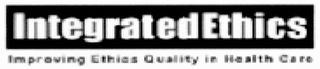 INTEGRATED ETHICS IMPROVING ETHICS QUALITY IN HEALTH CARE logo