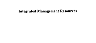 INTEGRATED MANAGEMENT RESOURCES logo