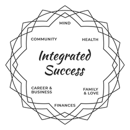 INTEGRATED SUCCESS COMMUNITY MIND HEALTH FAMILY&LOVE FINANCES CAREER&BUSINESS logo